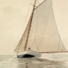 لوحة بحرية كلاسيكية 🌊 فن جداري يأسرك!